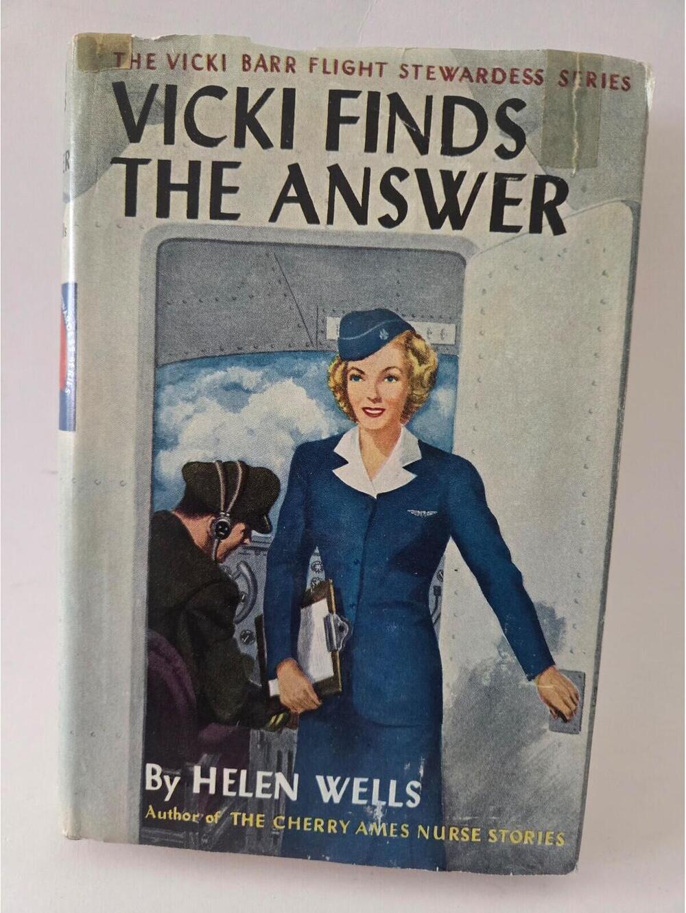 Vintage Book Vicki Finds the Answers 1947